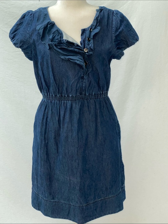 Anthropologie Dresses & Skirts - Anthropologie Maeve Plain and Fancy Chambray Denim Dress